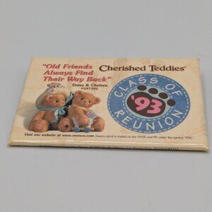 Cherished Teddies Pin Old Friends Always Find Their Way Back 1993 Reunion